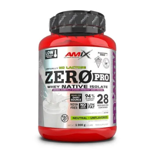 ZeroPro Protein Amix 35 g Chocolate Blanco | Snack proteico individual