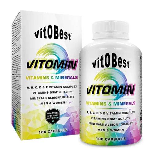 Vitomin 30 cápsulas Vitobest | Complemento Alimenticio en Cápsulas