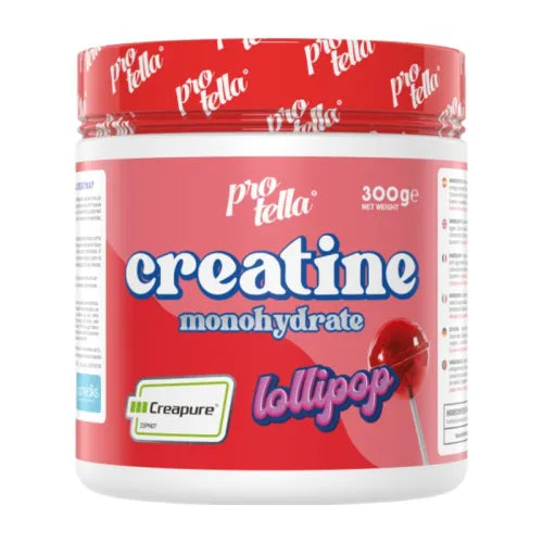 Creatine Monohydrate Lollipop 300 g Protella | Monohidrato de Creatina con Sabor