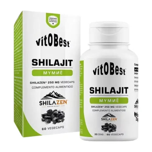 Shilajit 60 cápsulas Vitobest | Shilajit en Formato Cápsula