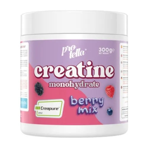 Creatine Creapure 300 g Berry Mix Protella | Creatina Creapure Saborizada
