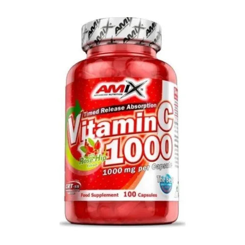 Vitamina C 1000 Amix 100 cápsulas | Suplemento vitamínico en cápsulas
