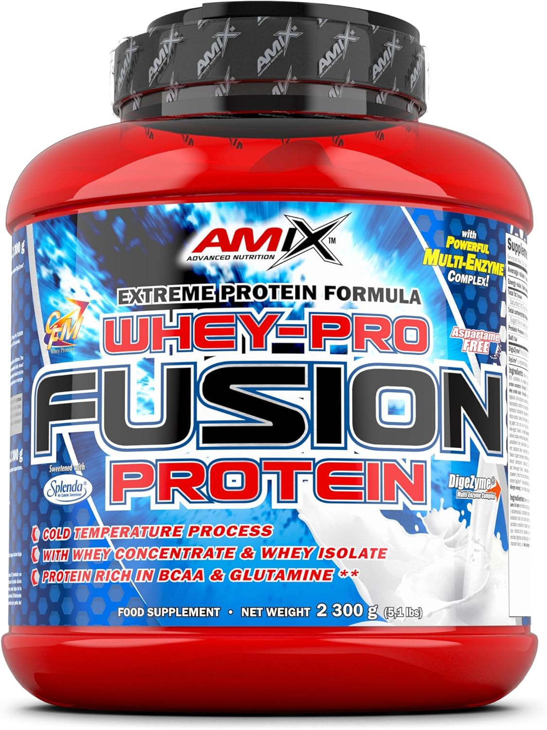 Whey Pro Fusion Amix™ | Proteína de Suero de Alta Calidad