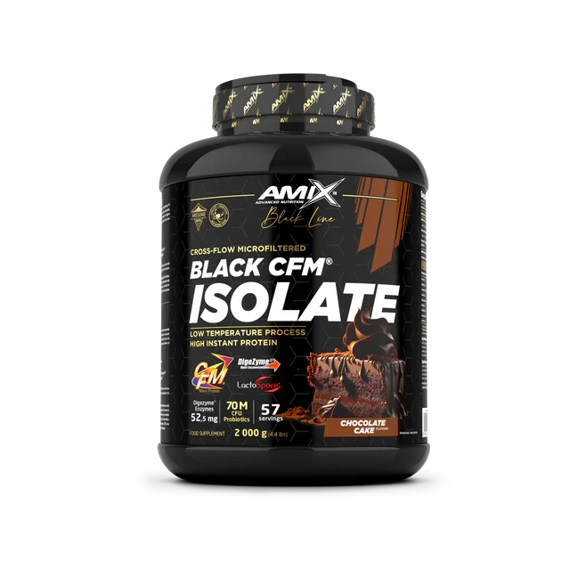 Black CFM Isolate – Black Line | Proteína Aislada de Suero de Alta Pureza