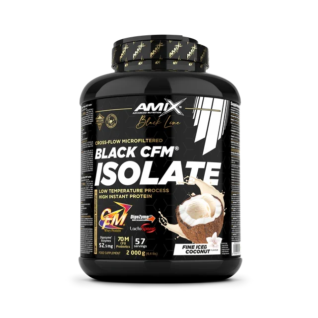 Black CFM Isolate – Black Line | Proteína Aislada de Suero de Alta Pureza