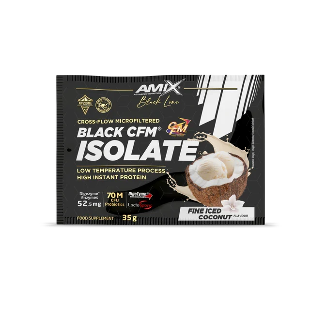 Black CFM Isolate – Black Line | Proteína Aislada de Suero de Alta Pureza