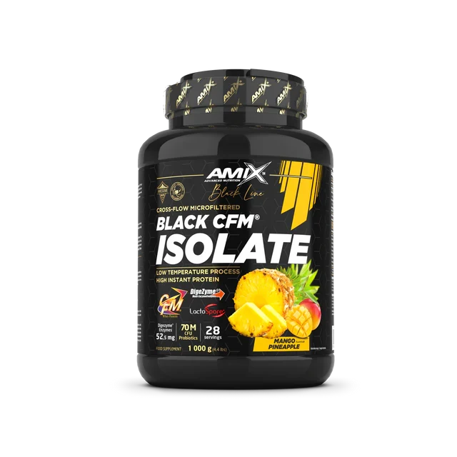 Black CFM Isolate – Black Line | Proteína Aislada de Suero de Alta Pureza
