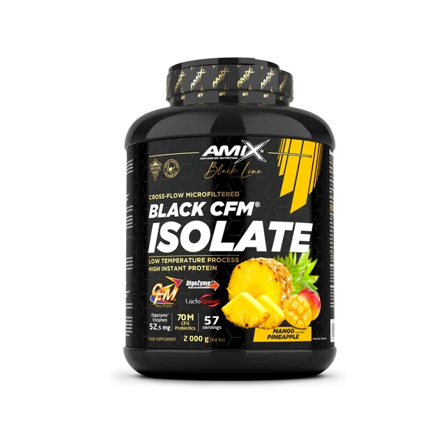 Black CFM Isolate – Black Line | Proteína Aislada de Suero de Alta Pureza