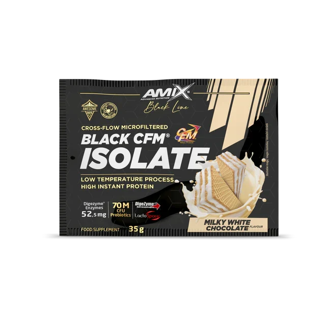 Black CFM Isolate – Black Line | Proteína Aislada de Suero de Alta Pureza