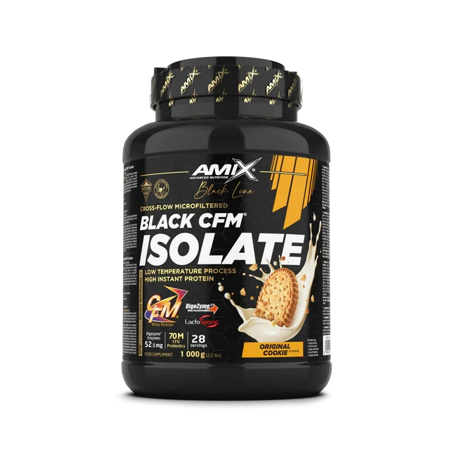 Black CFM Isolate – Black Line | Proteína Aislada de Suero de Alta Pureza