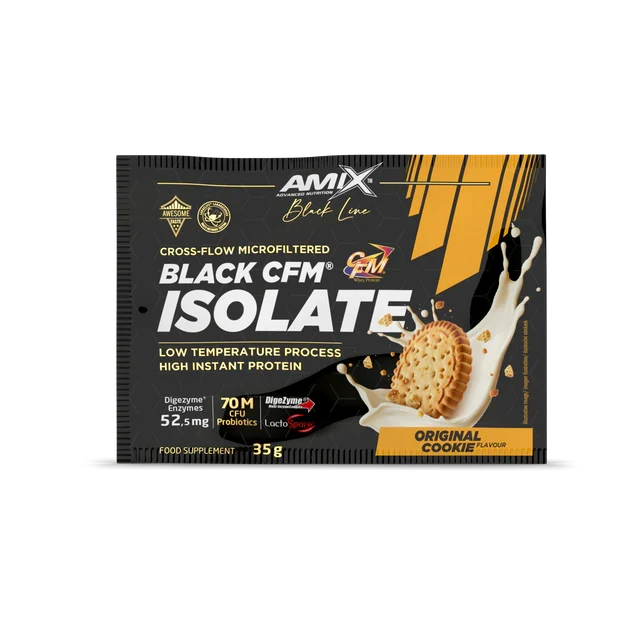 Black CFM Isolate – Black Line | Proteína Aislada de Suero de Alta Pureza