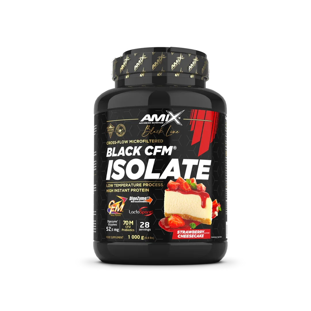Black CFM Isolate – Black Line | Proteína Aislada de Suero de Alta Pureza