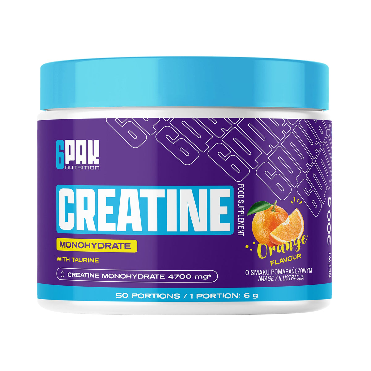 Creatine Monohydrate 6PACK | Creatina Monohidrato Pura