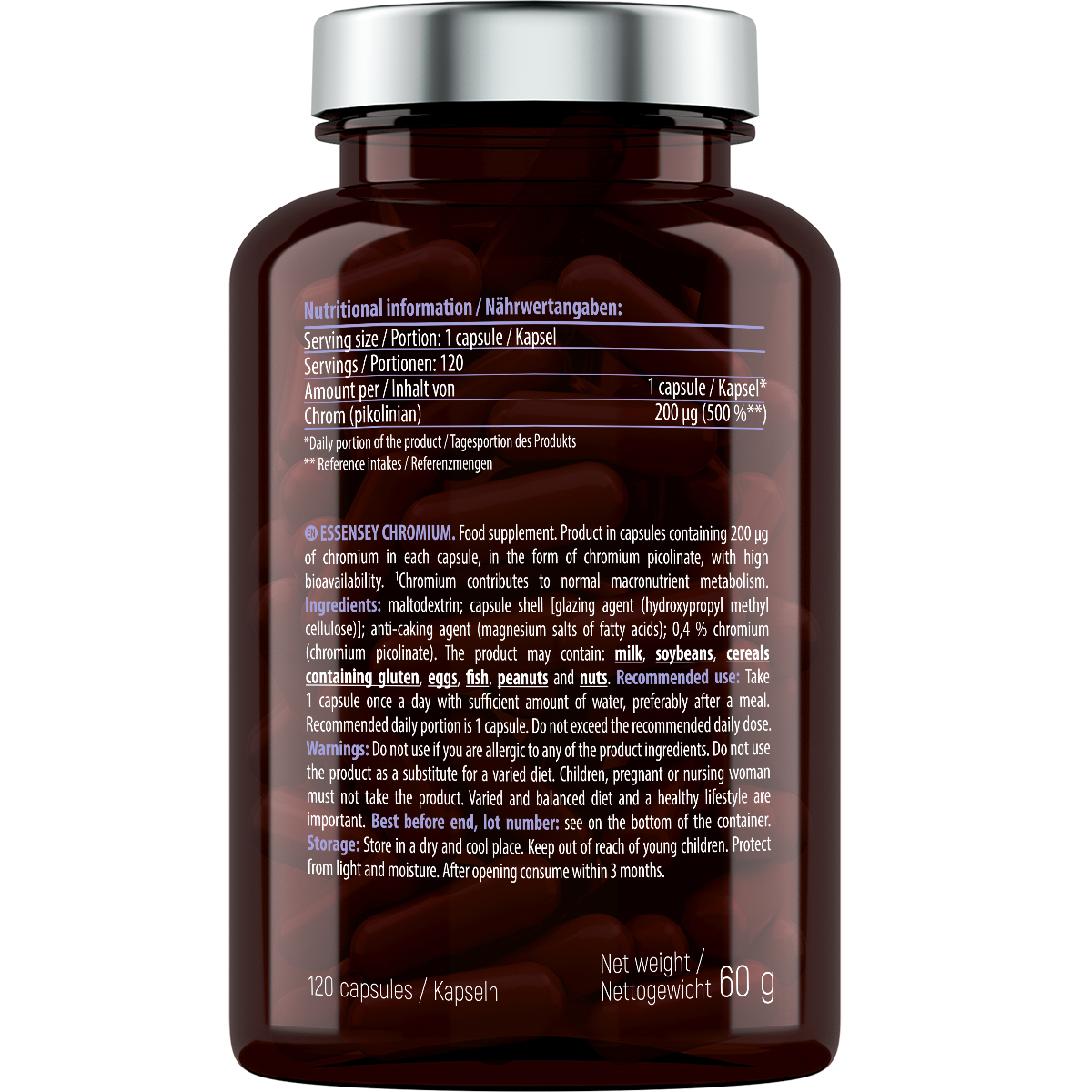 ESSENSEY CHROMIUM 120CAP