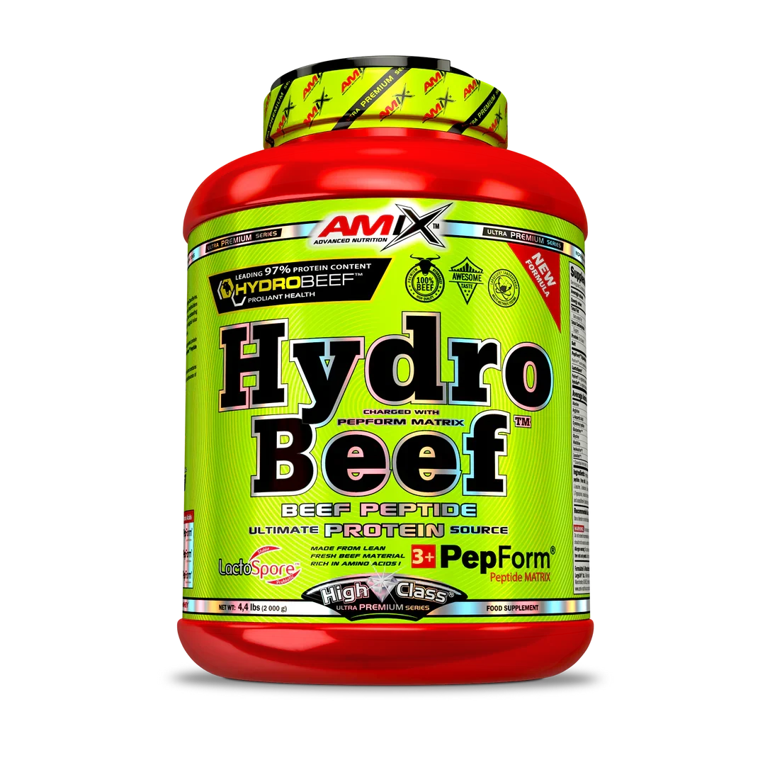 HydroBeef Protein Amix 2 kg | Proteína de carne hidrolizada