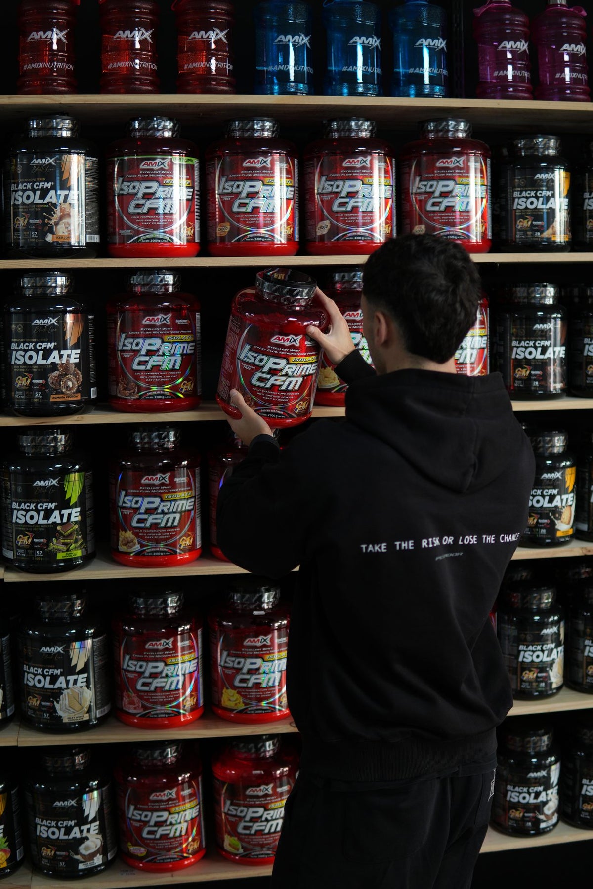 Interior de la tienda PowerFitt Bilbao