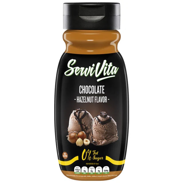 Salsa Zero Dulce Avellana Chocolate Amix 320 ml | Servivita