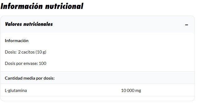 Glutamina Amix 1kg | Aminoácidos en Polvo