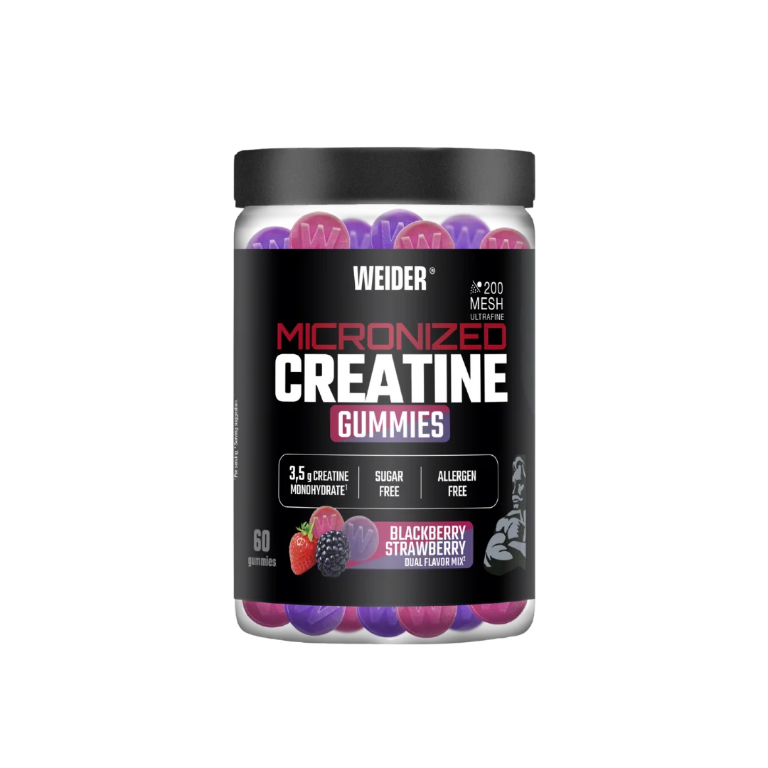 Weider Creatine Gummies Fresa-Mora | 60 Gominolas