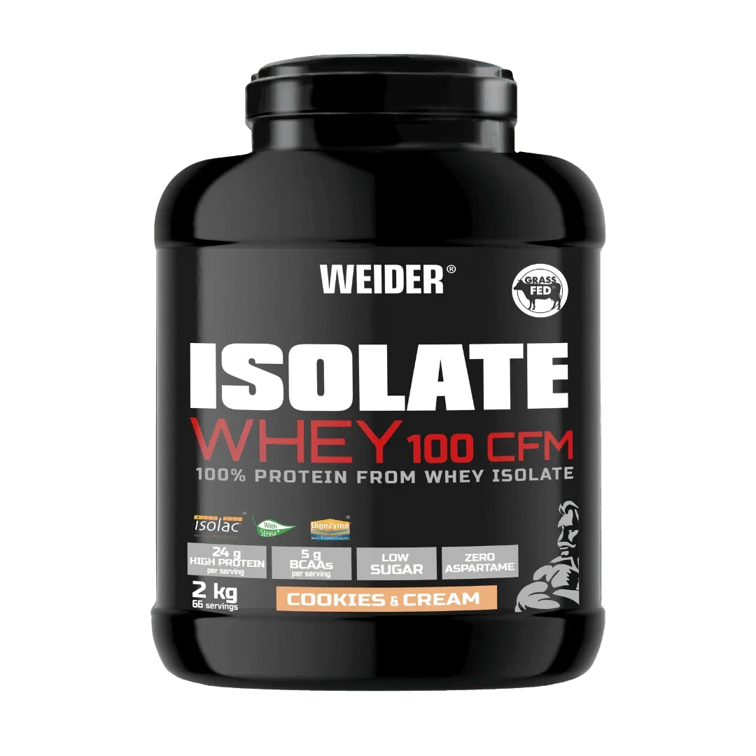 Weider Isolate Whey 100 CFM | Proteína Aislada de Suero